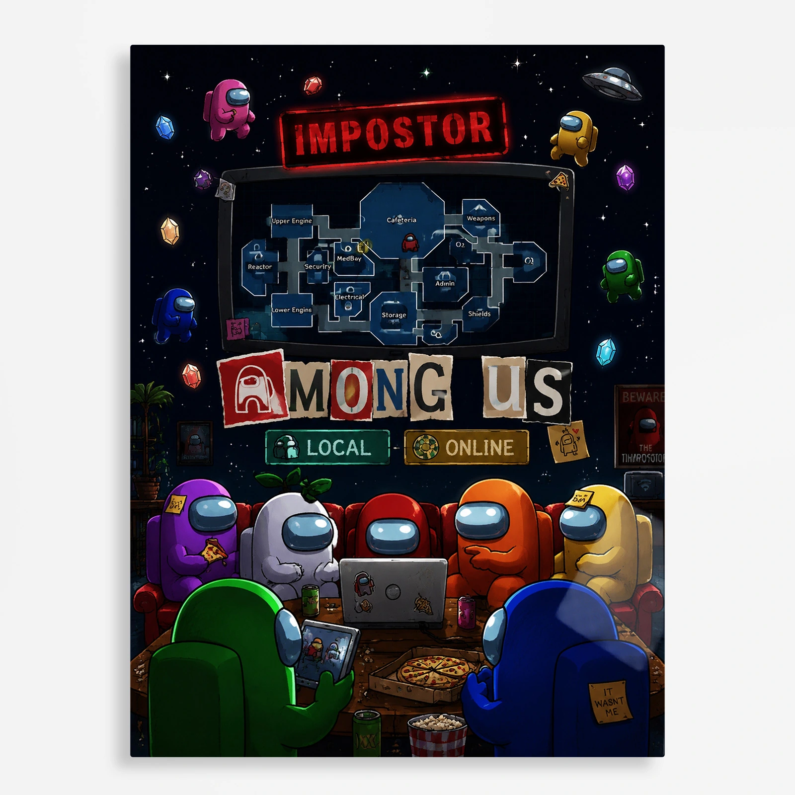 video game metal poster (12) s1 Video Game Metal Poster Wall Decor - AU - J - Image 1