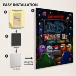 Video Game Metal Poster Wall Decor - AU - J - Image 2
