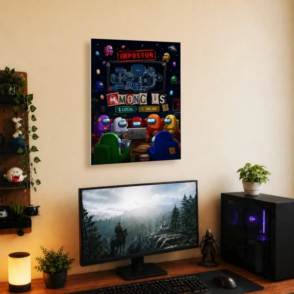 Video Game Metal Poster Wall Decor - AU - J - Image 5