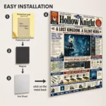 Video Game Metal Poster Wall Decor - HK - A - Image 2