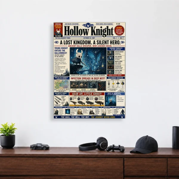 Video Game Metal Poster Wall Decor - HK - A - Image 4