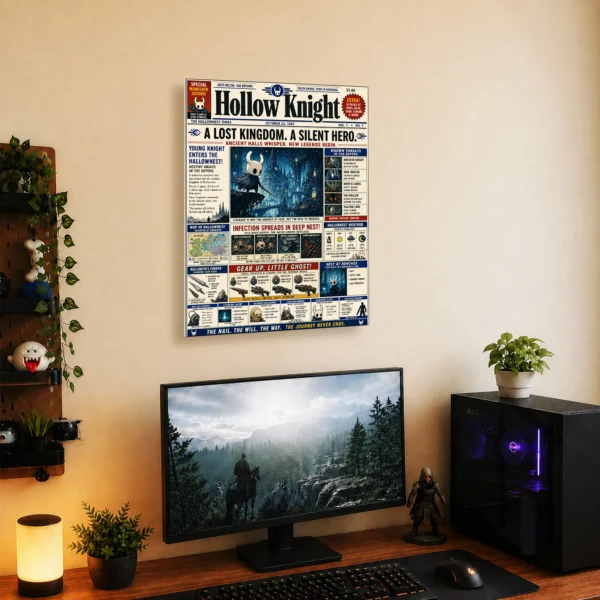 Video Game Metal Poster Wall Decor - HK - A - Image 5