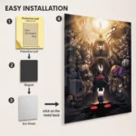 Video Game Metal Poster Wall Decor - HK - B - Image 2
