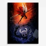 Video Game Metal Poster Wall Decor - HK The Knight - B