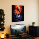 Video Game Metal Poster Wall Decor - HK The Knight - B - Image 5