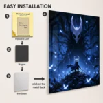Video Game Metal Poster Wall Decor - HK The Knight - C - Image 2
