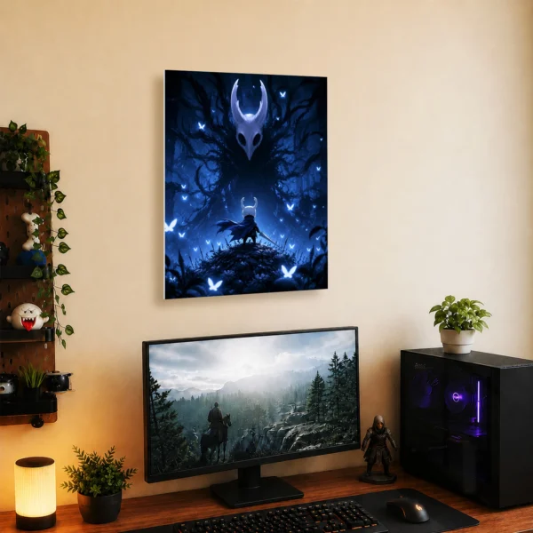 Video Game Metal Poster Wall Decor - HK The Knight - C - Image 5