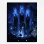 Video Game Metal Poster Wall Decor - HK The Knight - D