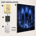 Video Game Metal Poster Wall Decor - HK The Knight - D - Image 2