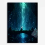 Video Game Metal Poster Wall Decor - HK The Knight - E