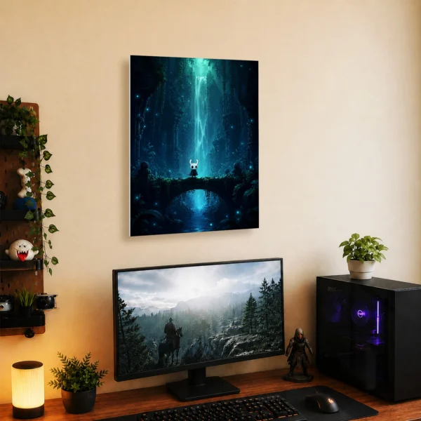 Video Game Metal Poster Wall Decor - HK The Knight - E - Image 5