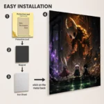 Video Game Metal Poster Wall Decor - HK - E - Image 2