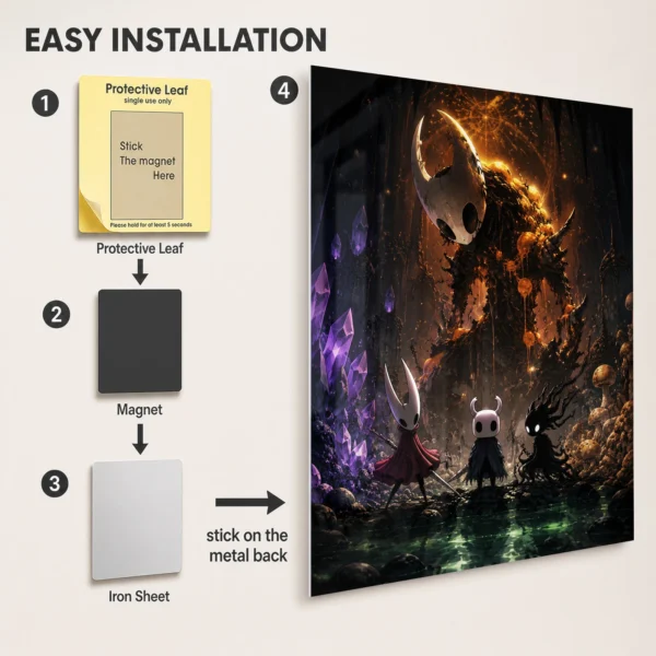 Video Game Metal Poster Wall Decor - HK - E - Image 2