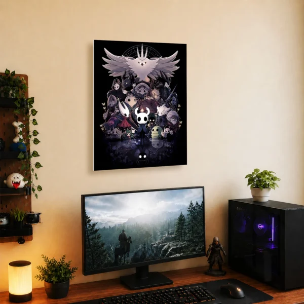 Video Game Metal Poster Wall Decor - HK The Knight - F - Image 5
