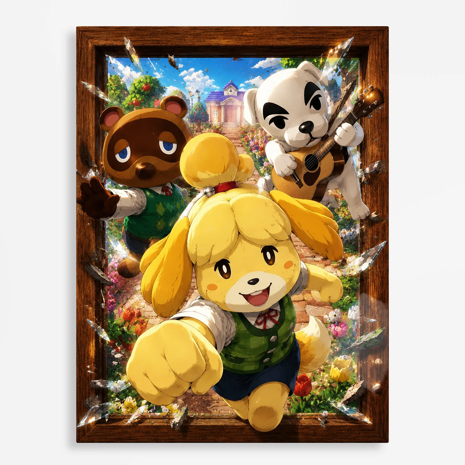 video game metal poster (13) s1 Video Game Metal Poster Wall Decor - AC - Image 1