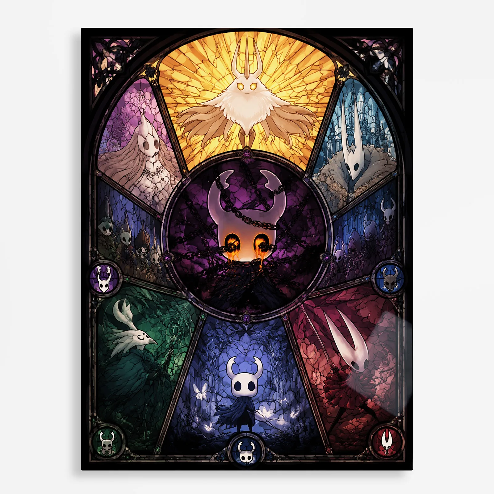video game metal poster (131) s1 Video Game Metal Poster Wall Decor - HK The Knight - H - Image 1