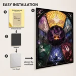 Video Game Metal Poster Wall Decor - HK The Knight - H - Image 2