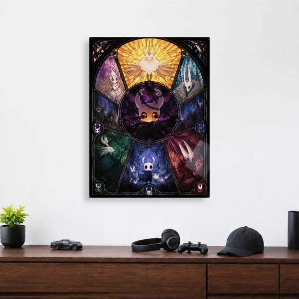 Video Game Metal Poster Wall Decor - HK The Knight - H - Image 4