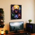 Video Game Metal Poster Wall Decor - HK The Knight - H - Image 5