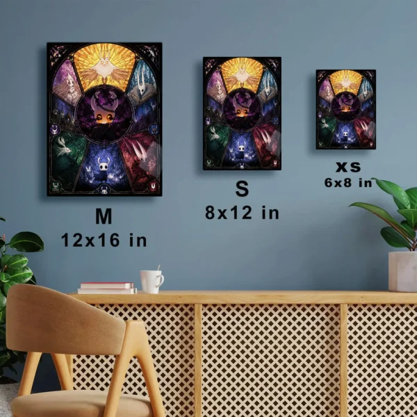 Video Game Metal Poster Wall Decor - HK The Knight - H - Image 7