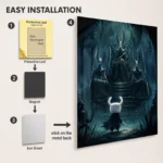 Video Game Metal Poster Wall Decor - HK - F - Image 2