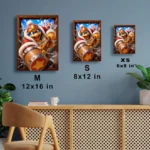 Video Game Metal Poster Wall Decor - Pink Hero King Dedede - Image 7