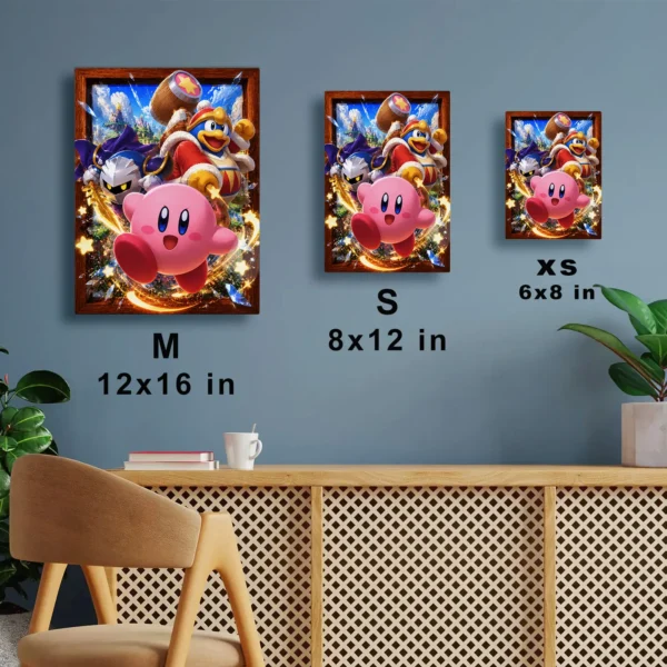 Video Game Metal Poster Wall Decor - Pink Hero - Image 7