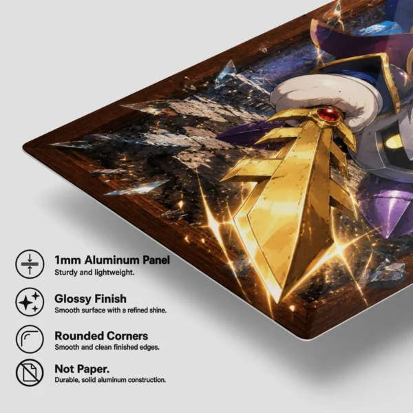 Video Game Metal Poster Wall Decor - Pink Hero Meta Knight - Image 6