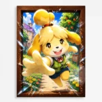 Video Game Metal Poster Wall Decor - AC Isabelle