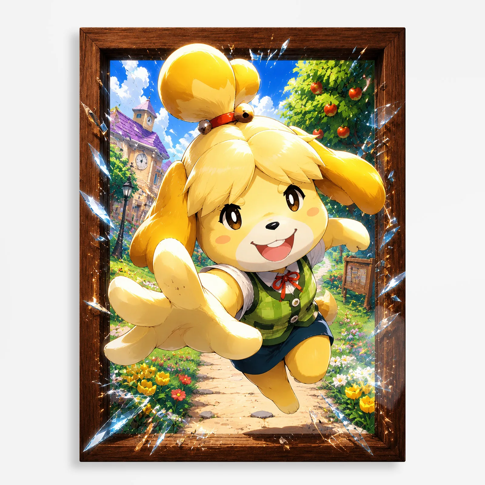 video game metal poster (14) s1 Video Game Metal Poster Wall Decor - AC Isabelle - Image 1