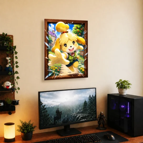 Video Game Metal Poster Wall Decor - AC Isabelle - Image 5