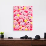 Video Game Metal Poster Wall Decor - Pink Hero Kirby - E - Image 4