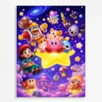Video Game Metal Poster Wall Decor - Pink Hero - B