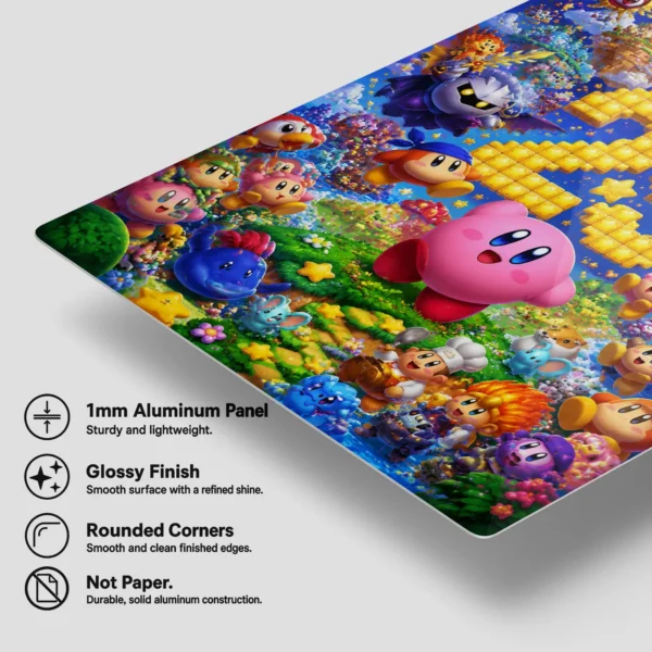 Video Game Metal Poster Wall Decor - Pink Hero - C - Image 6