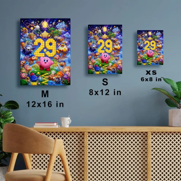 Video Game Metal Poster Wall Decor - Pink Hero - C - Image 7