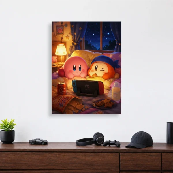Video Game Metal Poster Wall Decor - Pink Hero - D - Image 4