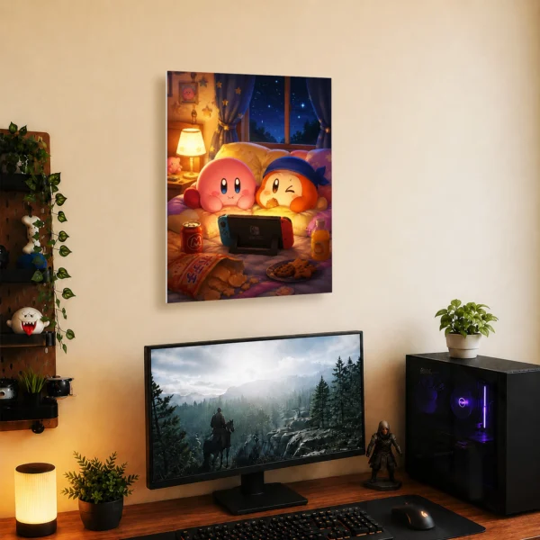 Video Game Metal Poster Wall Decor - Pink Hero - D - Image 5