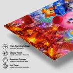 Video Game Metal Poster Wall Decor - Pink Hero - E - Image 6