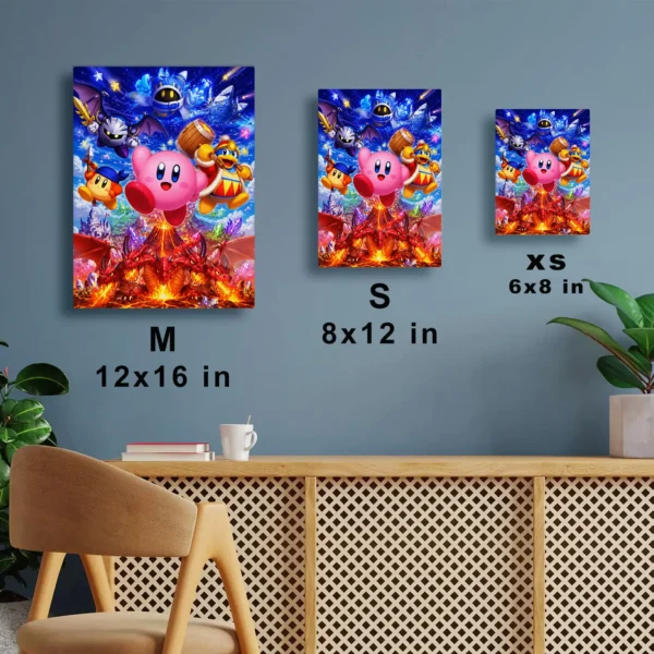 Video Game Metal Poster Wall Decor - Pink Hero - E - Image 7