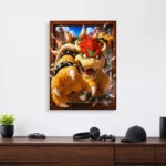 Video Game Metal Poster Wall Decor - SM Bowser - Image 4