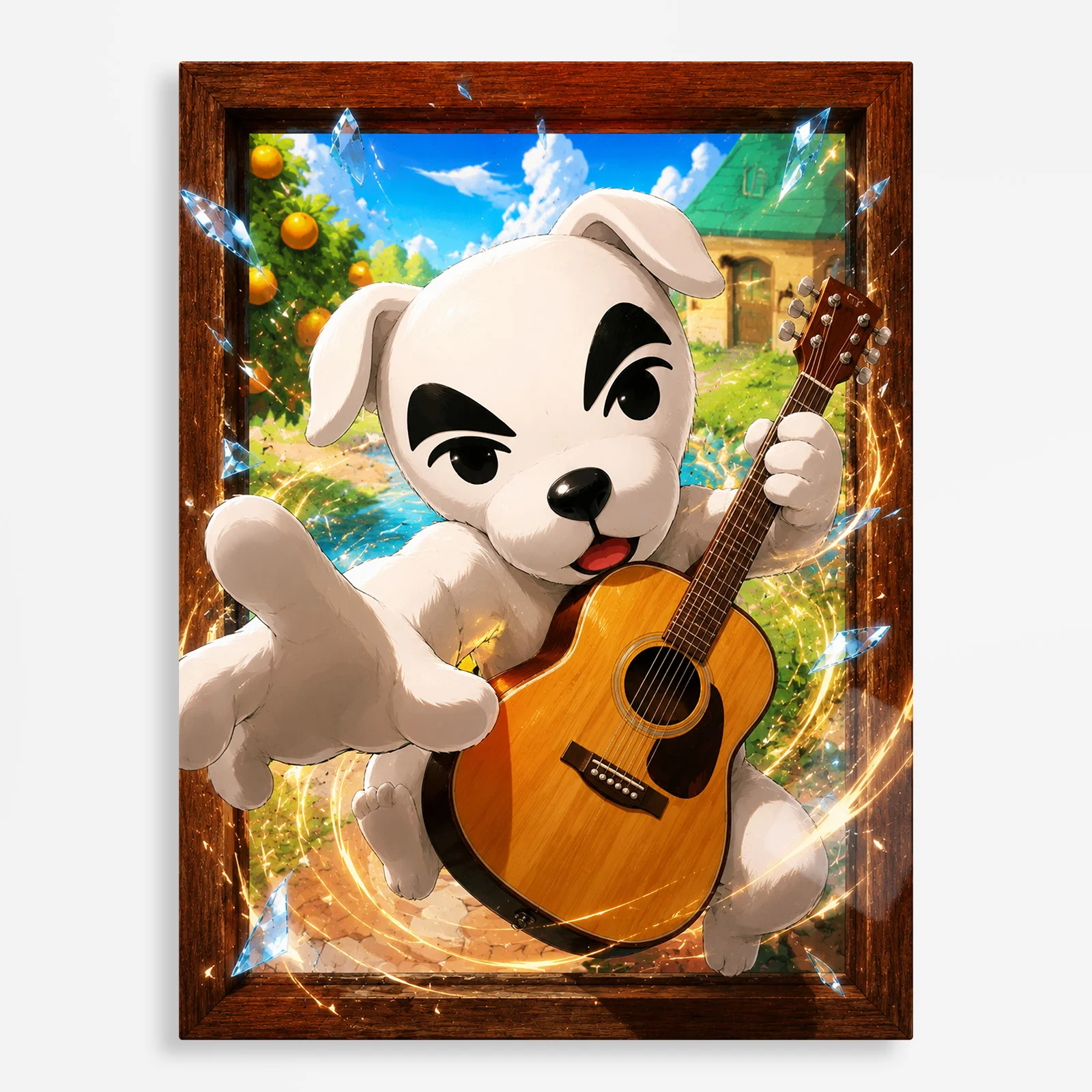 video game metal poster (15) s1 Video Game Metal Poster Wall Decor - AC K.K. Slider - Image 1