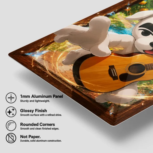 Video Game Metal Poster Wall Decor - AC K.K. Slider - Image 6