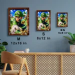 Video Game Metal Poster Wall Decor - SM Luigi - Image 7