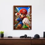 Video Game Metal Poster Wall Decor - SM Mario - Image 4