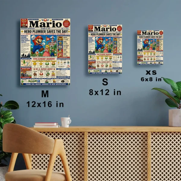 Video Game Metal Poster Wall Decor - SM - Image 7