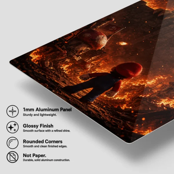 Video Game Metal Poster Wall Decor - SM - A - Image 6