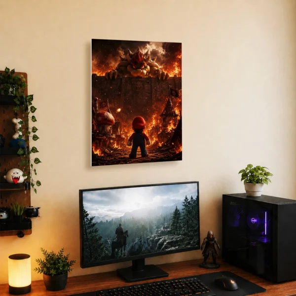 Video Game Metal Poster Wall Decor - SM - A - Image 5
