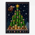 Video Game Metal Poster Wall Decor - SM - B