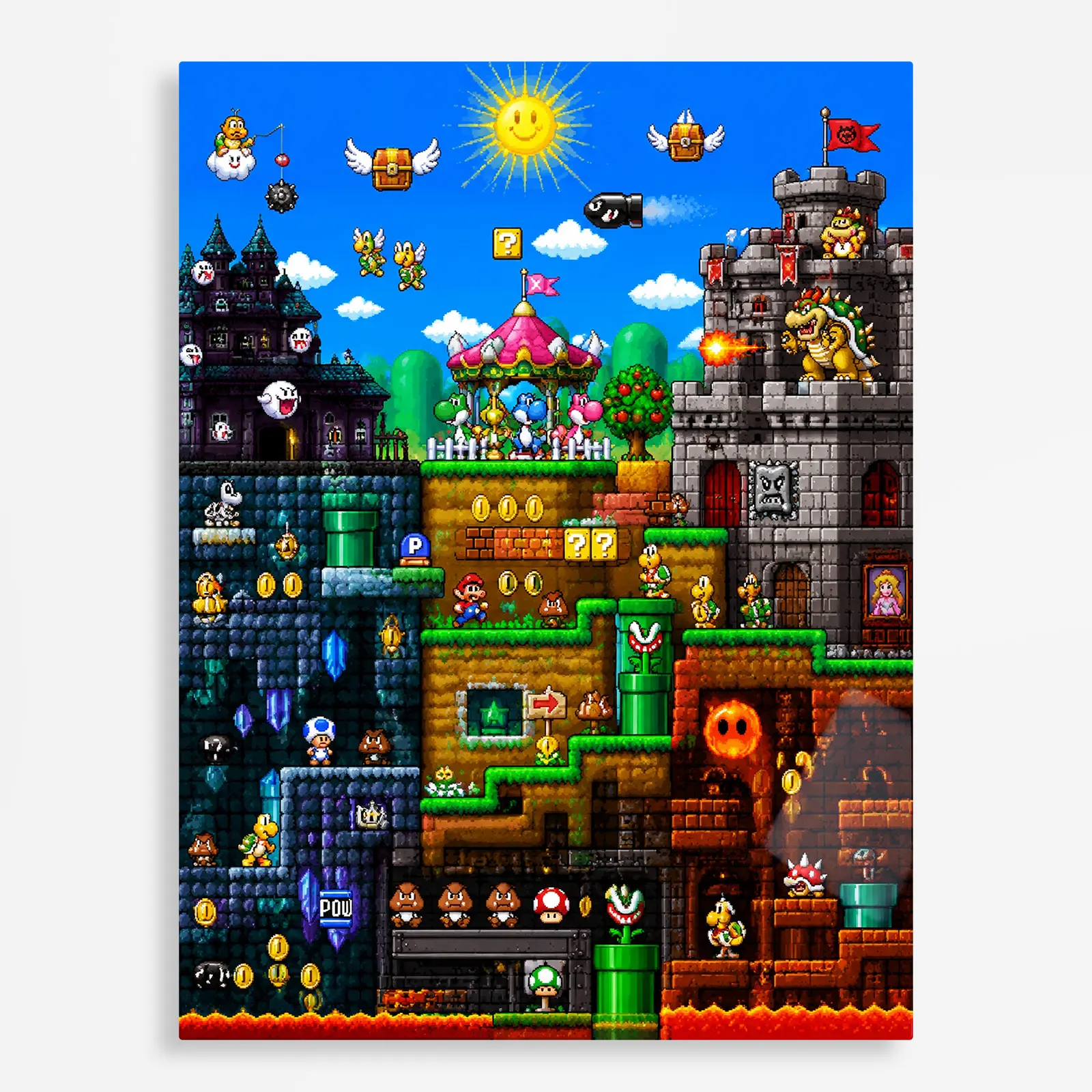 video game metal poster (156) s1 Video Game Metal Poster Wall Decor - SM - C - Image 1