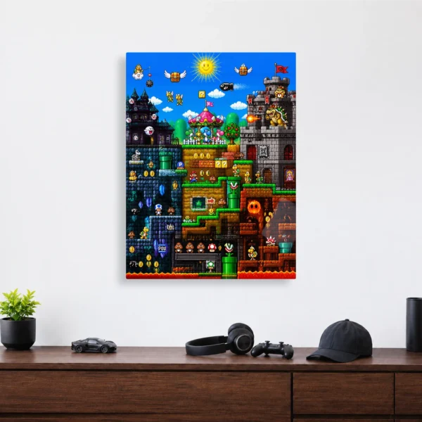 Video Game Metal Poster Wall Decor - SM - C - Image 4